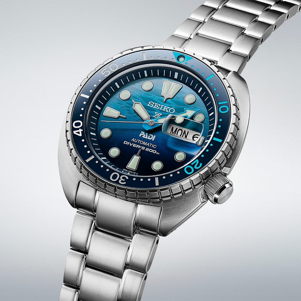 Seiko Prospex 'Great Blue' Turtle Scuba PADI Special Edition