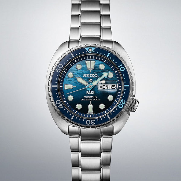 Seiko Prospex 'Great Blue' Turtle Scuba PADI Special Edition