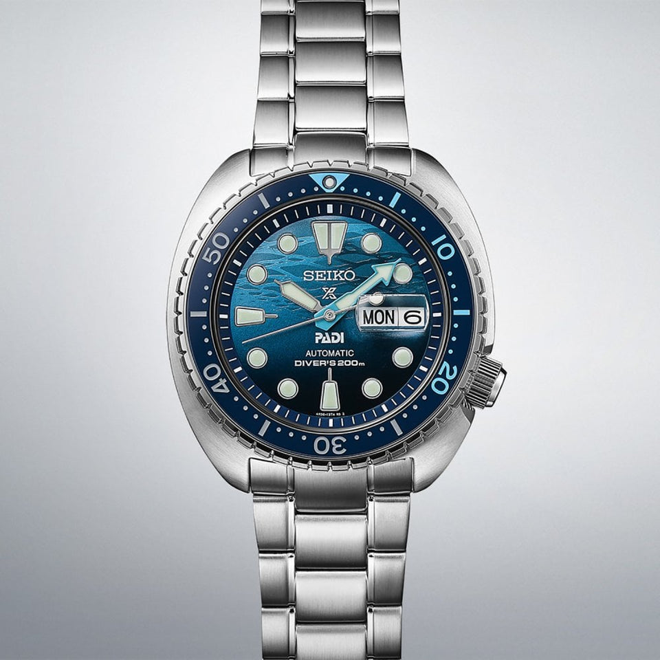 Seiko Prospex 'Great Blue' Turtle Scuba PADI Special Edition
