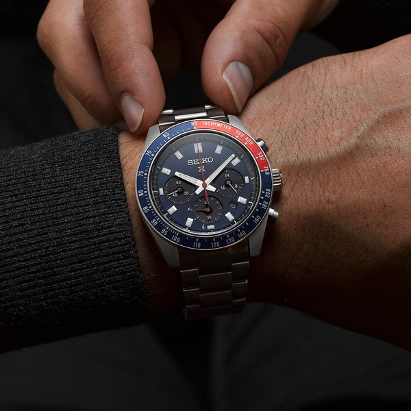 Seiko Prospex Speedtimer ‘Go Large’ Solar Chronograph Watch