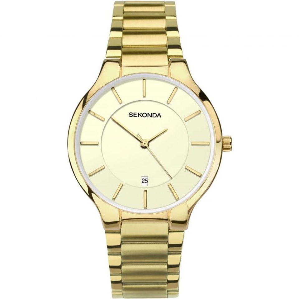Sekonda Men's Champagne Dial Watch