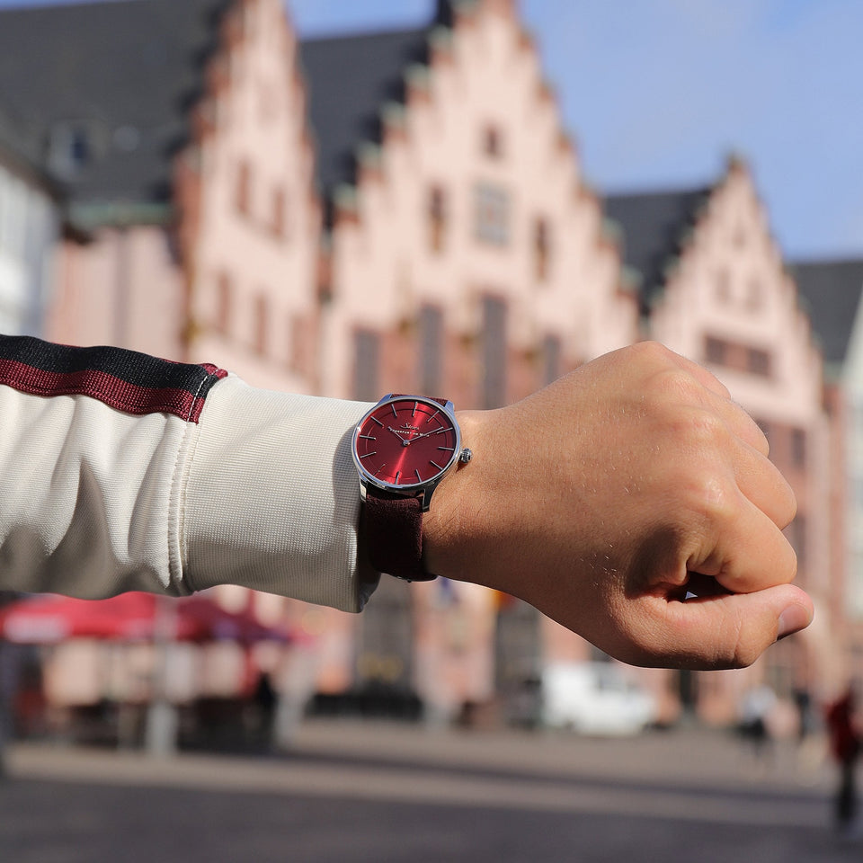 Sinn 1739 Römerberg Crimson Red Limited Edition Watch (XXX/100)
