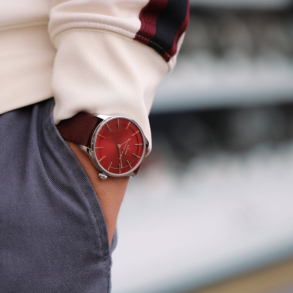 Sinn 1739 Römerberg Crimson Red Limited Edition Watch (XXX/100)