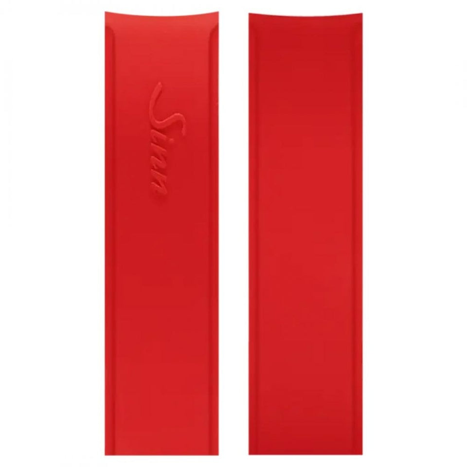 Sinn 20mm Integrated Red Silicone Strap For U50/T50 (No Clasp)