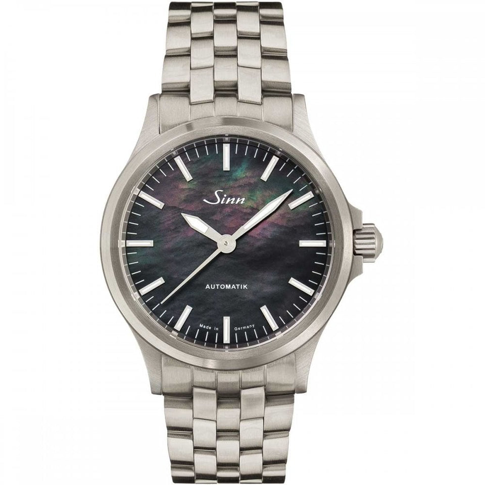 Sinn Gent's 556 I Mother Of Pearl S 38.5mm Automatic Watch