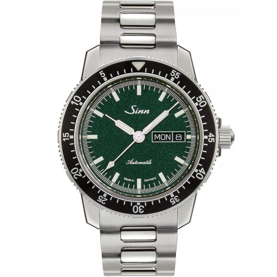 Sinn Gent's 104 St Sa I MG Shimmering Green Dial Watch