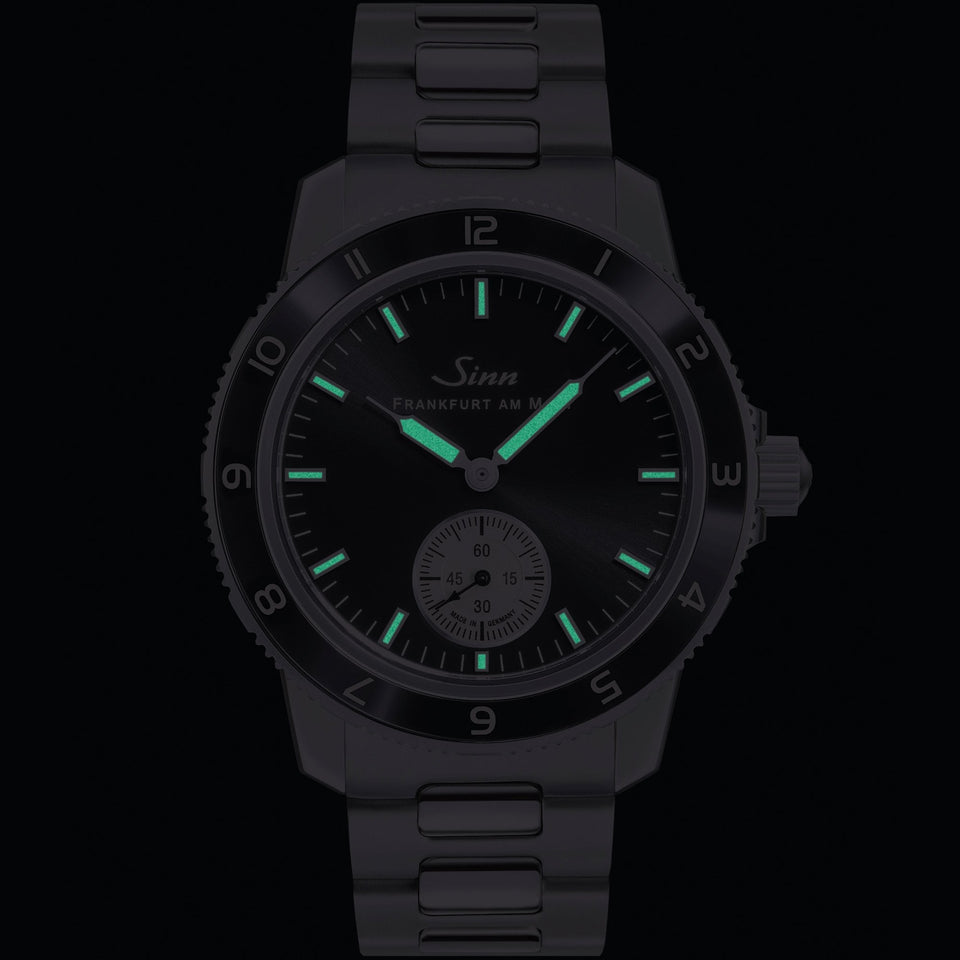 Sinn Men's 104 Classic 12 Small Seconds Steel Bracelet Watch