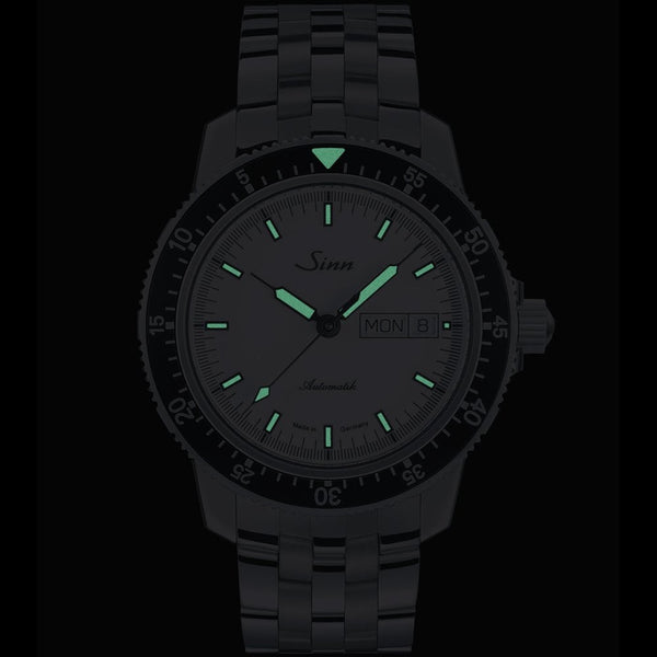 Sinn Men's 104 St Sa I W Black Silicone Watch
