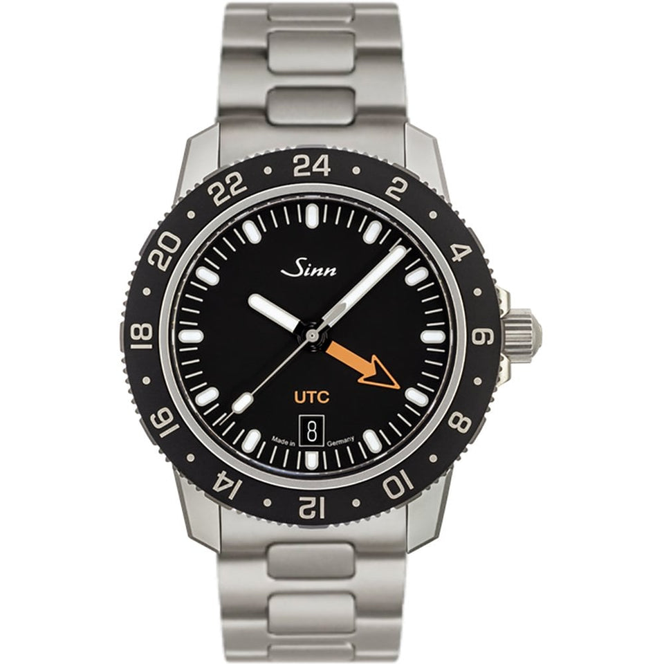 Sinn Men's 105 St Sa UTC Black H-Link Watch