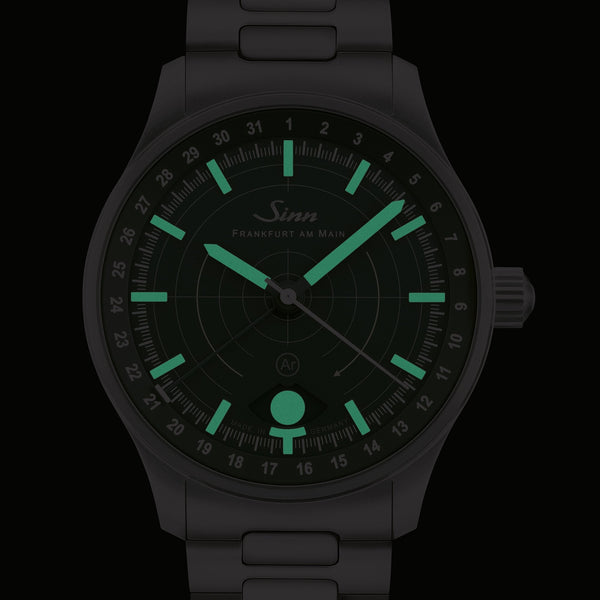 Sinn Men's 308 40mm Green Dial Hunting Watch
