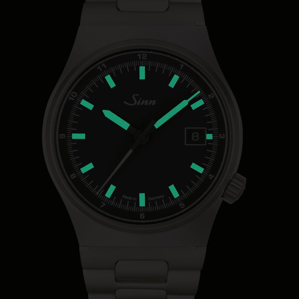 Sinn Men's 544 38mm Black Dial Automatic Watch