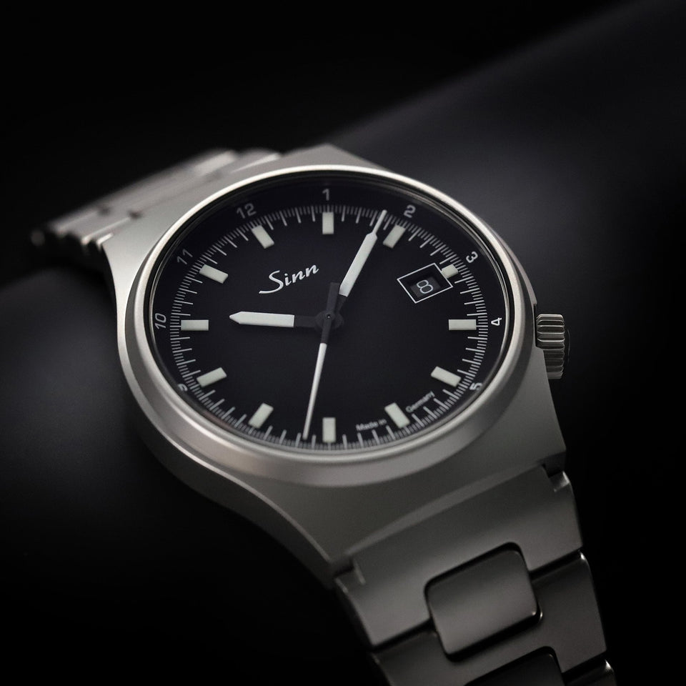 Sinn Men's 544 38mm Black Dial Automatic Watch