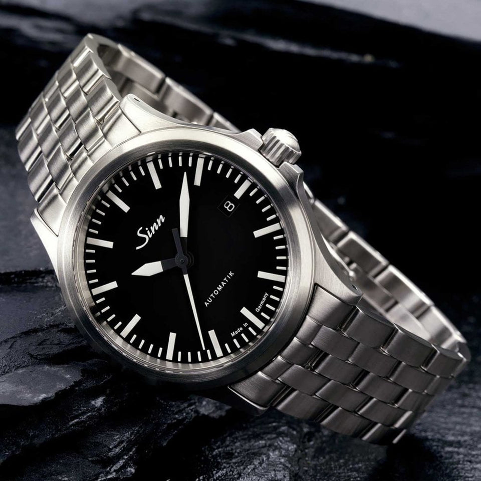 Sinn Men's 556 I 38mm Fine Link Automatic Watch