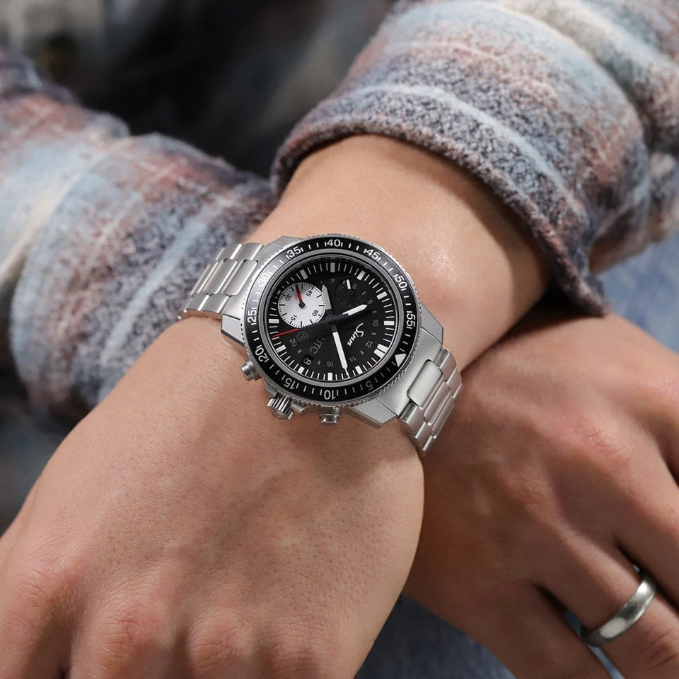 Sinn Men's 613 St UTC Diving Chronograph Stopwatch Watch