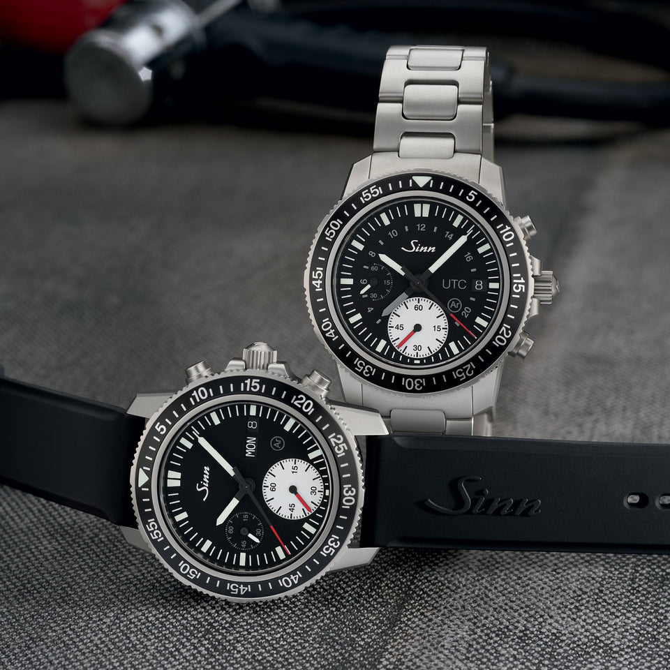 Sinn Men's 613 St UTC Diving Chronograph Stopwatch Watch