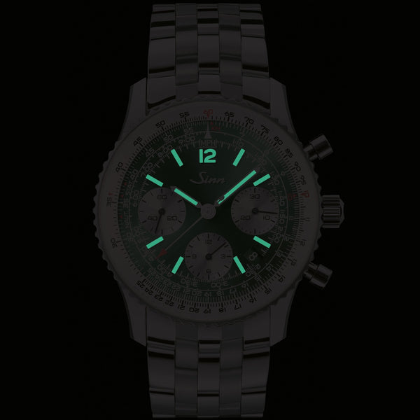 Sinn Men's 903 St II G Green Dial 41mm Watch