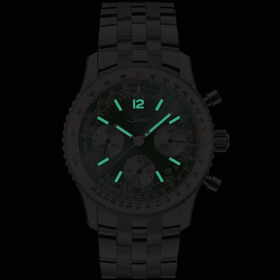 Sinn Men's 903 St II G Green Dial 41mm Watch
