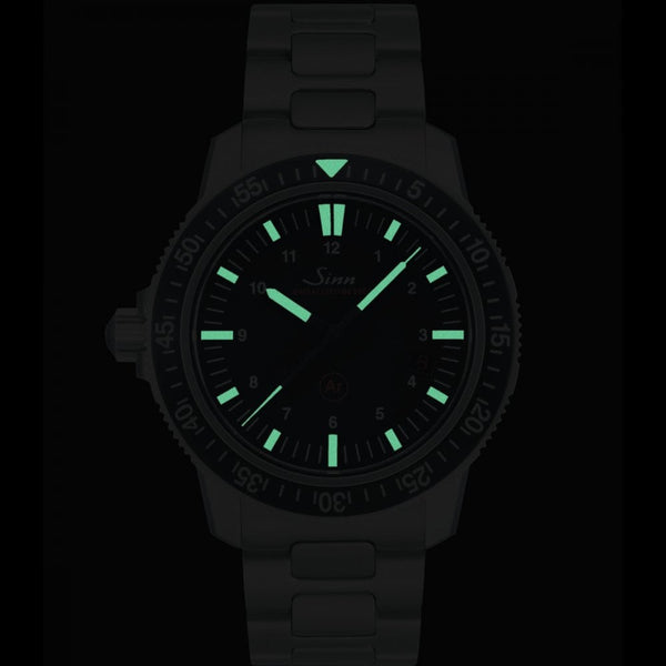 Sinn Men's EZM 3 Mission Timer H-Link Diving Watch