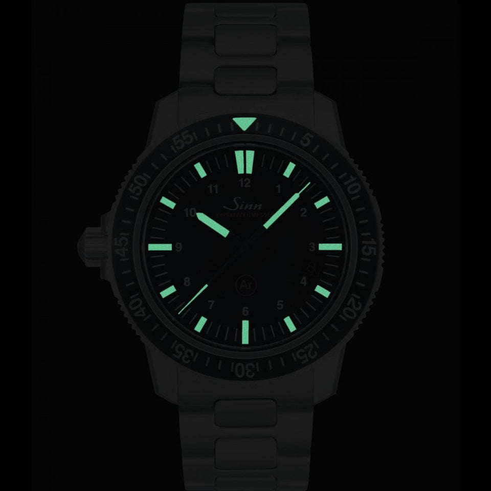 Sinn Men's EZM 3 Mission Timer H-Link Diving Watch