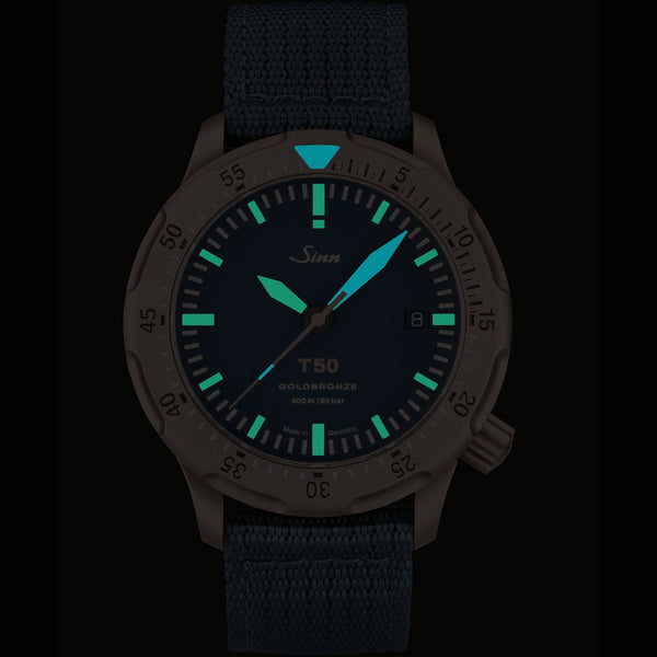 Sinn Men's T50 Goldbronze B 41mm Limited Edition Watch (XXX/300)