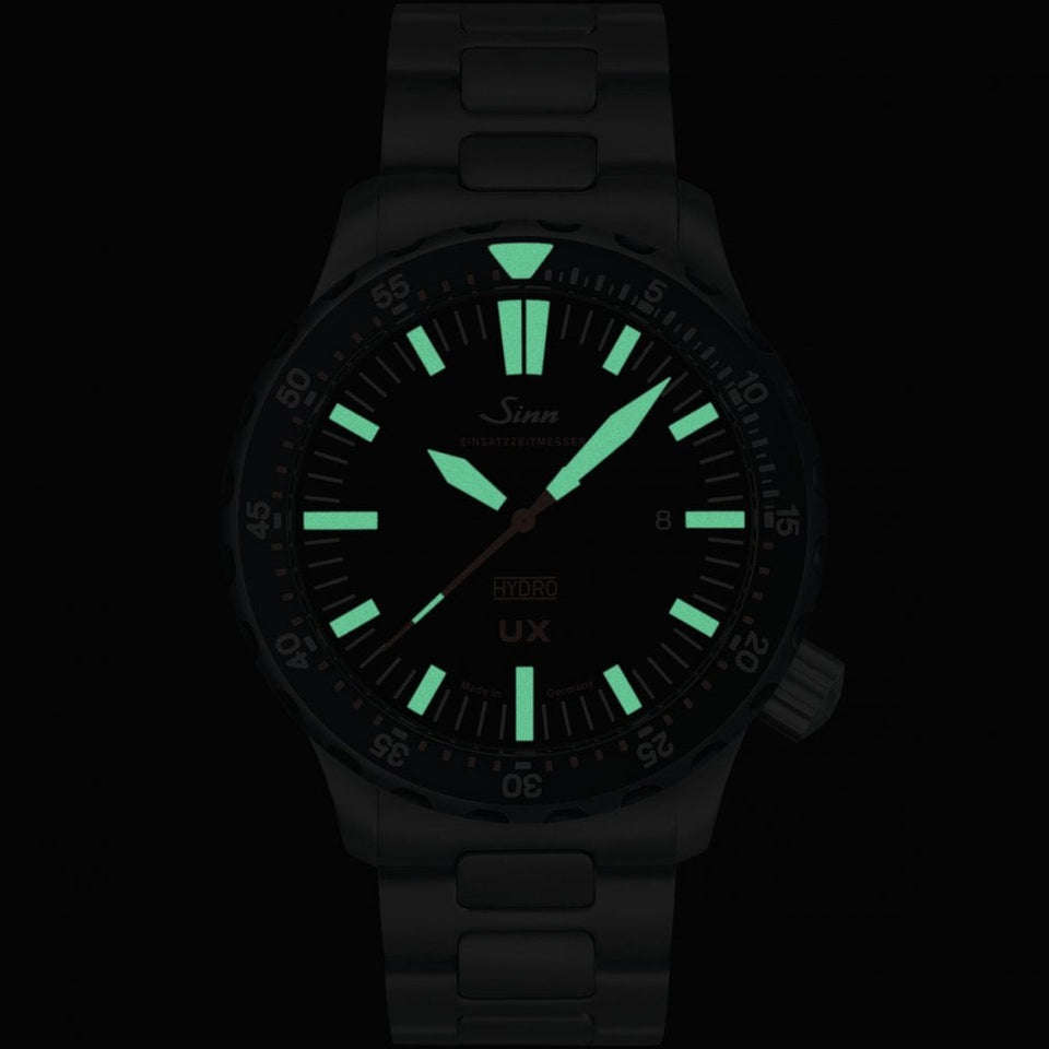 Sinn Men's UX SDR Black Silicone Diver Watch (EZM 2B)