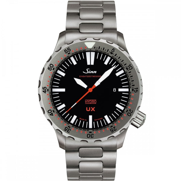 Sinn Men's UX TEGIMENTED Bezel H-Link Mission Timer Diver Watch (EZM 2B)