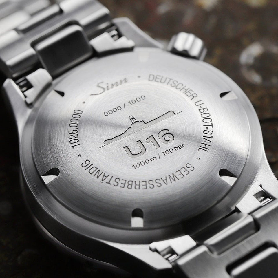 Sinn U16 Submarine Steel 44mm Limited Edition Watch (XXXX/1000)
