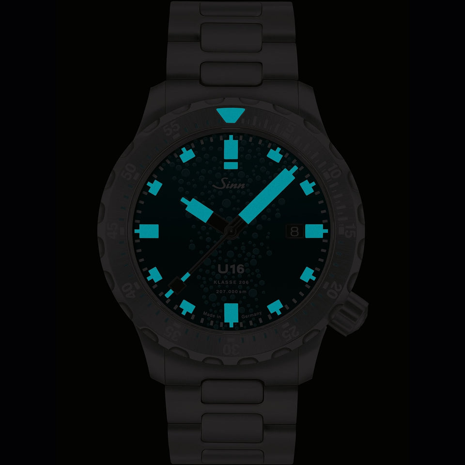 Sinn U16 Submarine Steel 44mm Limited Edition Watch (XXXX/1000)