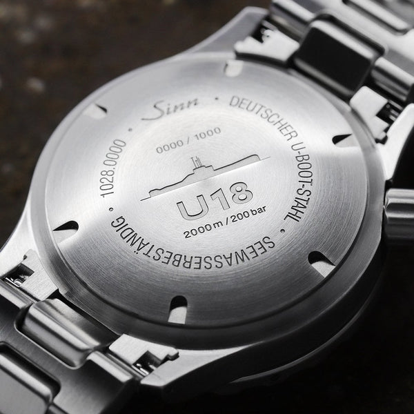 Sinn U18 Submarine Steel 44mm Limited Edition Watch (XXXX/1000)