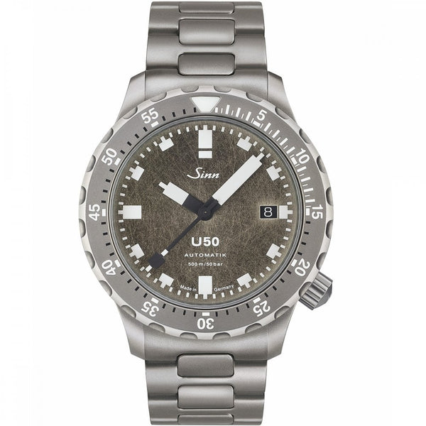Sinn U50 DS Scratch Dial Limited Edition Diving Watch (XXXX/1000)