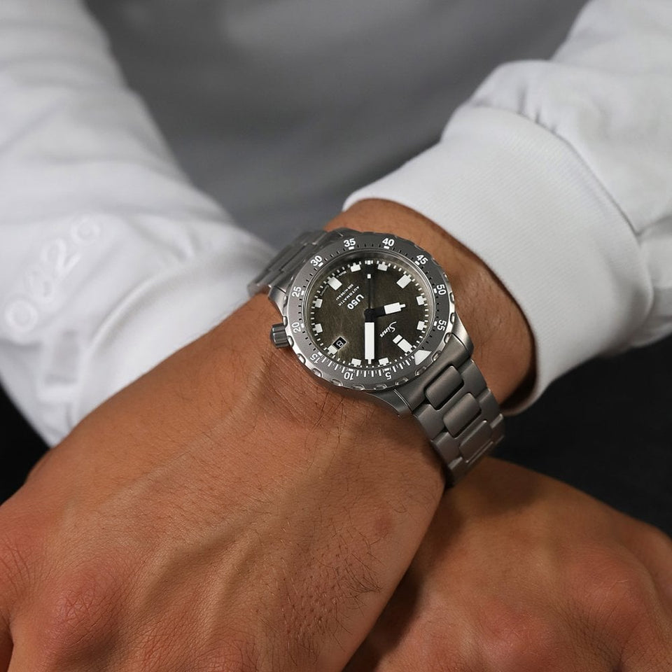 Sinn U50 DS Scratch Dial Limited Edition Diving Watch (XXXX/1000)