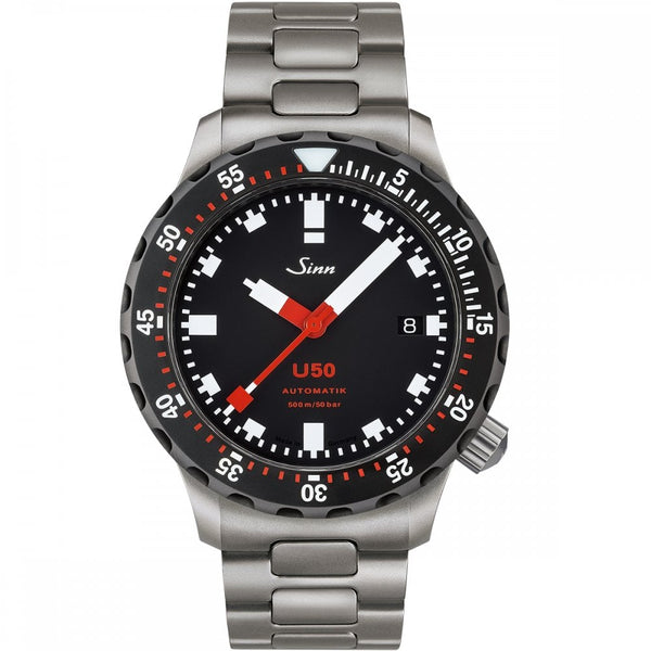 Sinn U50 SDR TEGIMENTED H-Link Diver's Watch