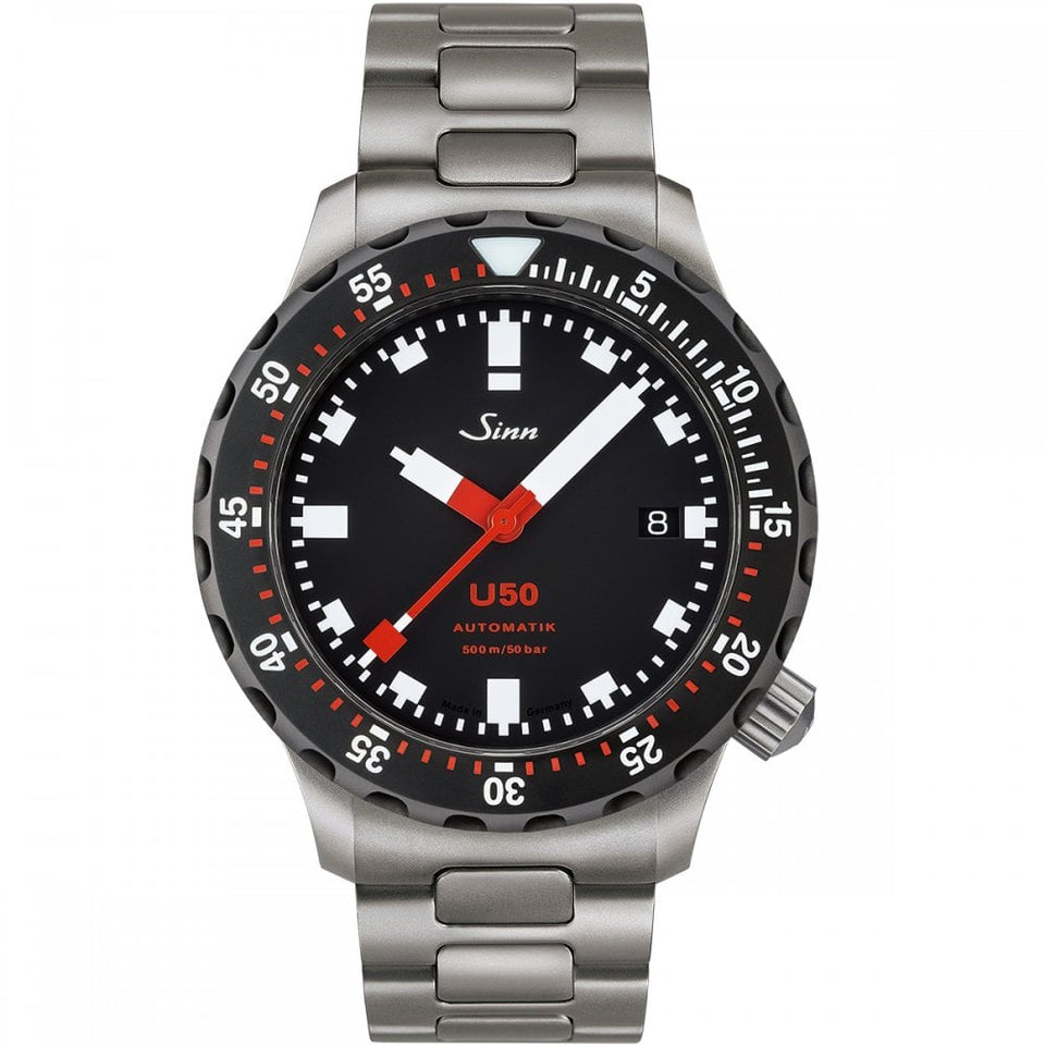 Sinn U50 SDR TEGIMENTED H-Link Diver's Watch