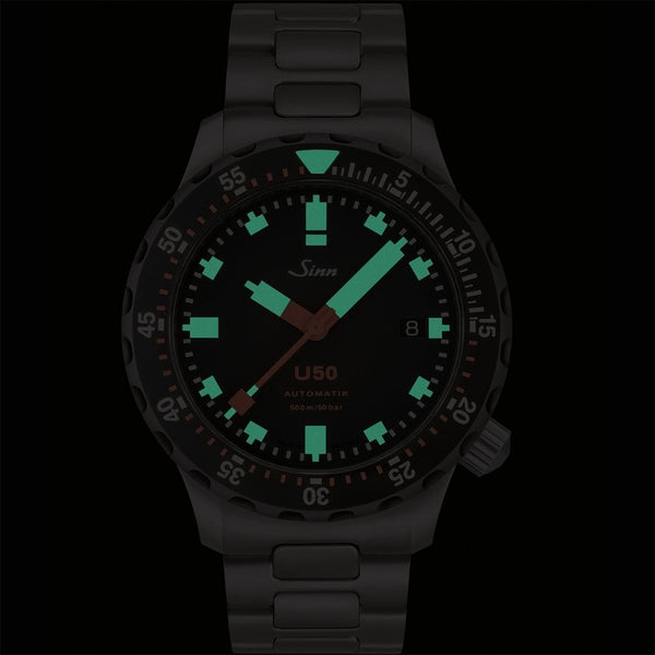 Sinn U50 SDR TEGIMENTED H-Link Diver's Watch