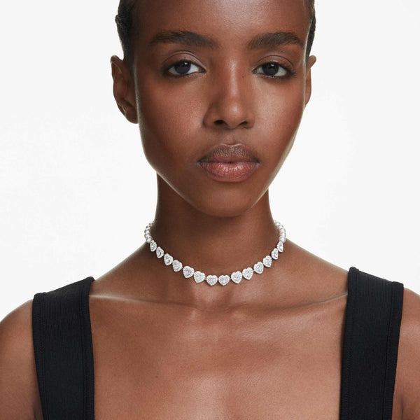 Swarovski Ariana Grande x Angelic Heart Tennis Choker