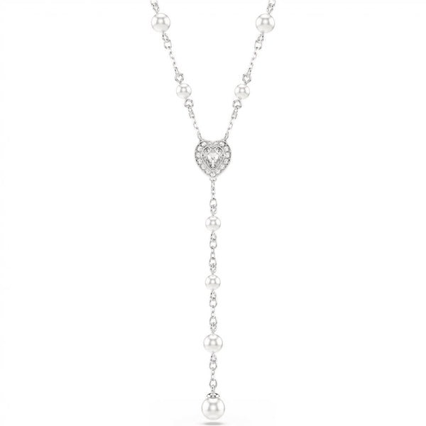Swarovski Ariana Grande x Heart & Pearl 'Y' Necklace