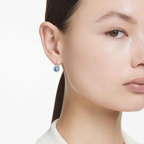 Swarovski Bella Blue 'V' Drop Earrings