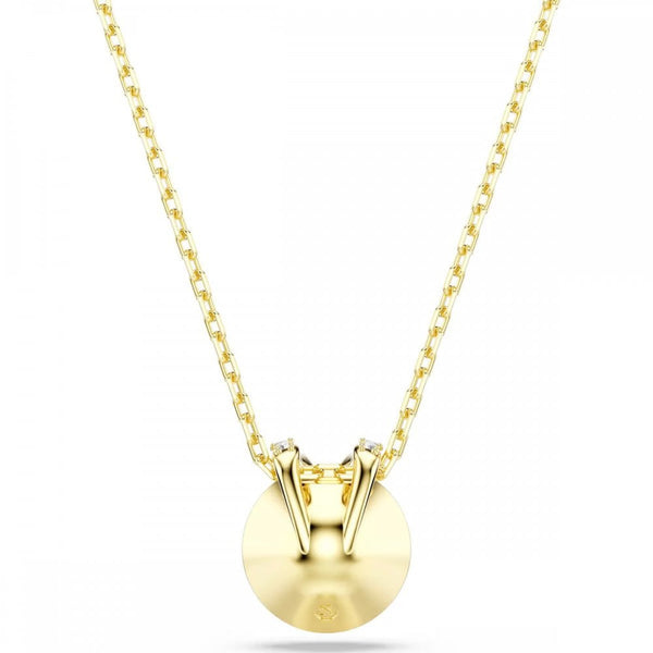 Swarovski Bella Green Crystal Gold Toned Necklace