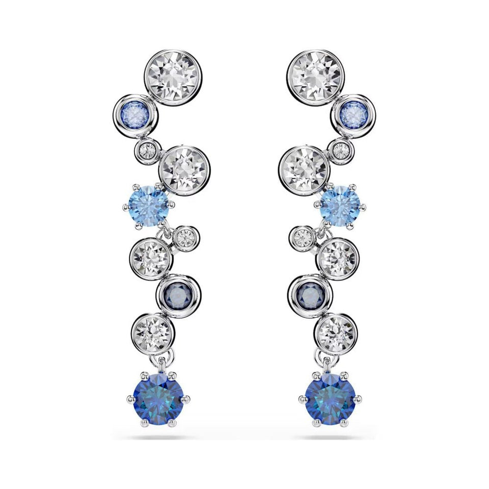 Swarovski Constella Blue Stone Drop Earrings