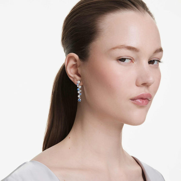 Swarovski Constella Blue Stone Drop Earrings
