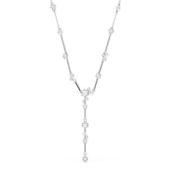 Swarovski Constella Mixed Stone Set & Pearl 'Y' Necklace