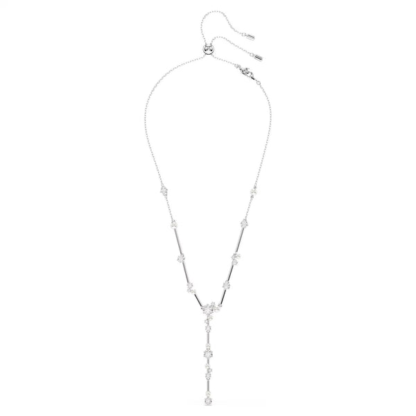 Swarovski Constella Mixed Stone Set & Pearl 'Y' Necklace