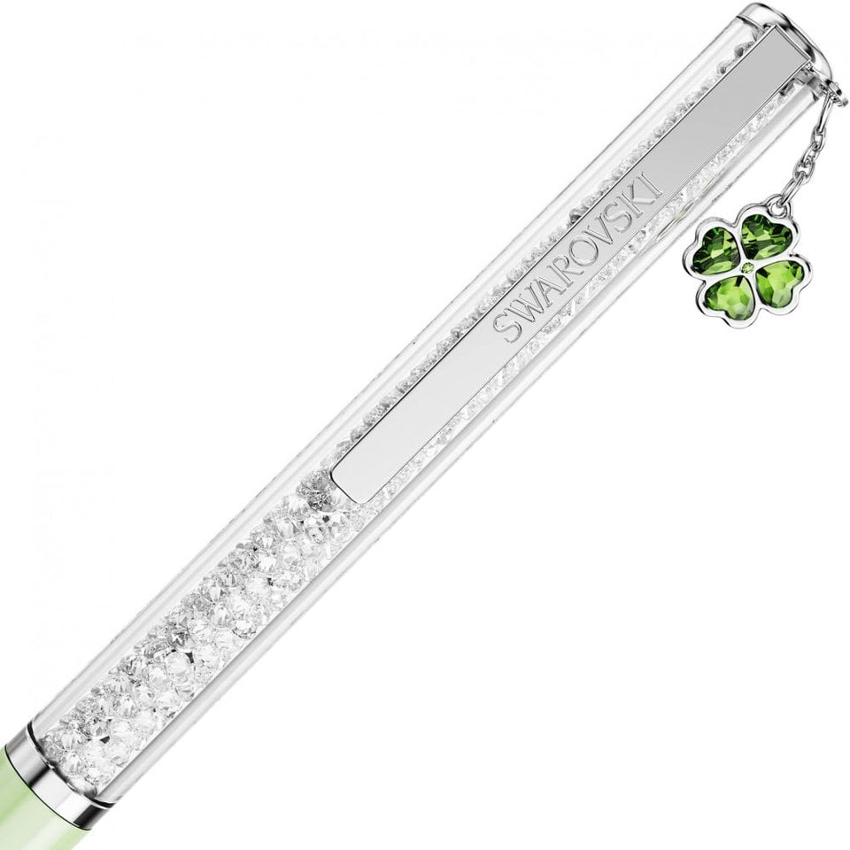 Swarovski Crystalline Clover Green Ballpoint Pen