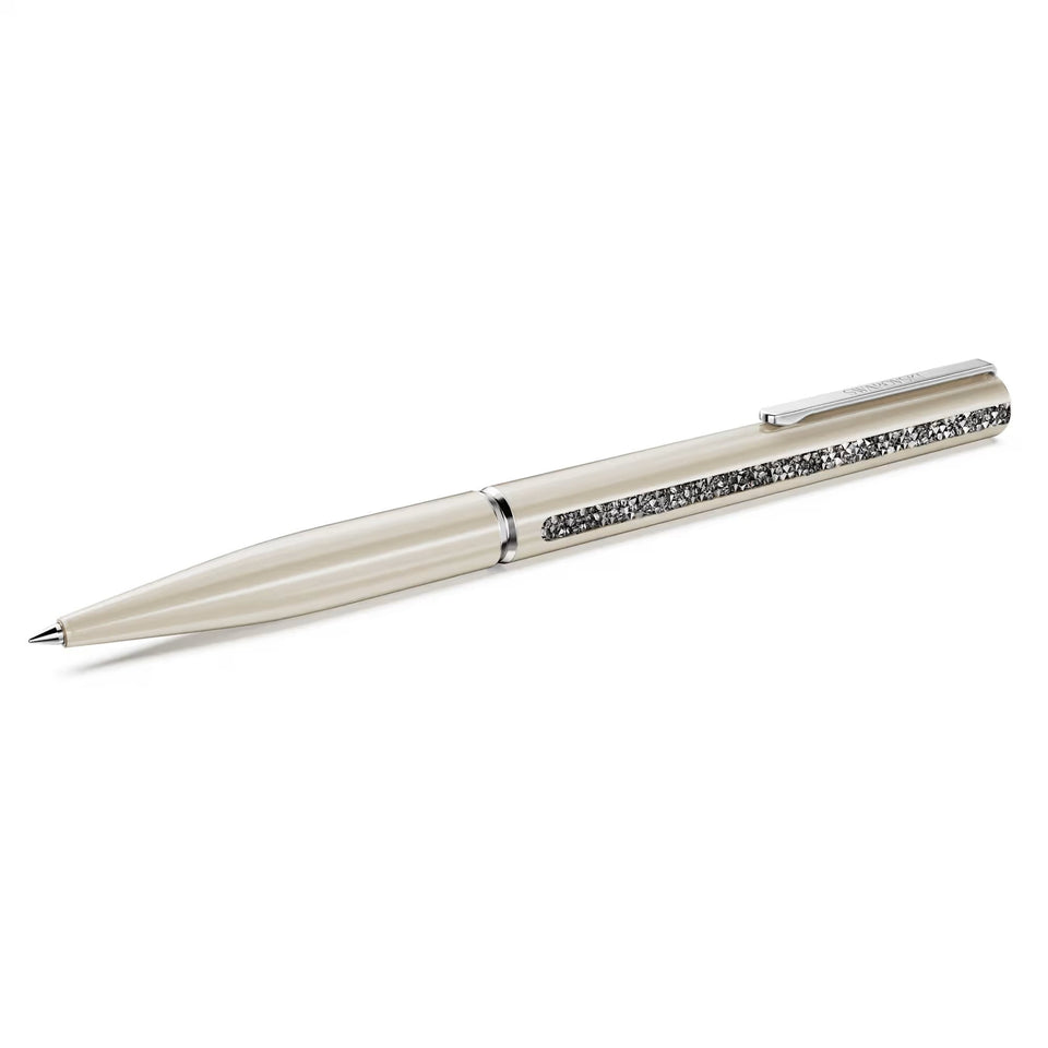 Swarovski Crystalline Shimmer Glide Beige Lacquered Ballpoint Pen
