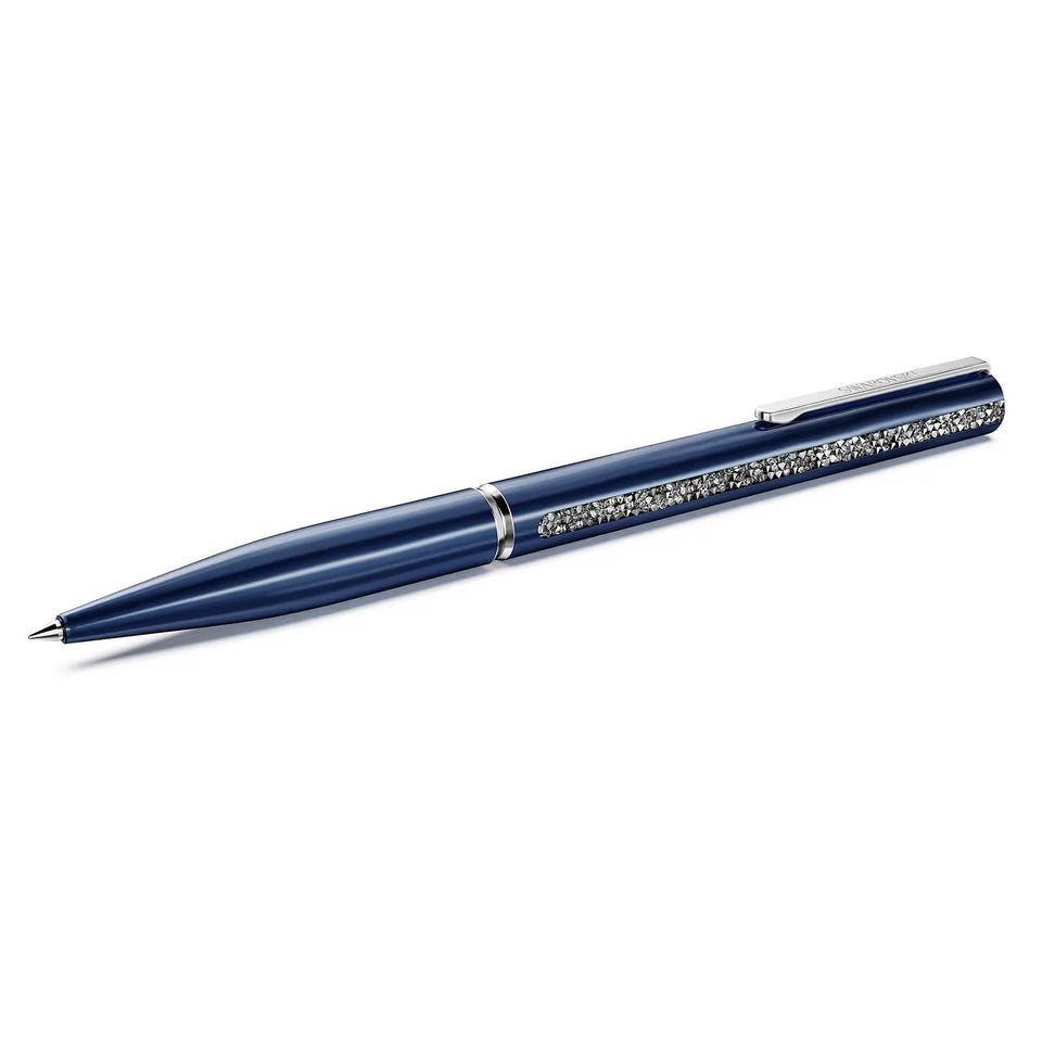 Swarovski Crystalline Shimmer Glide Blue Lacquered Ballpoint Pen