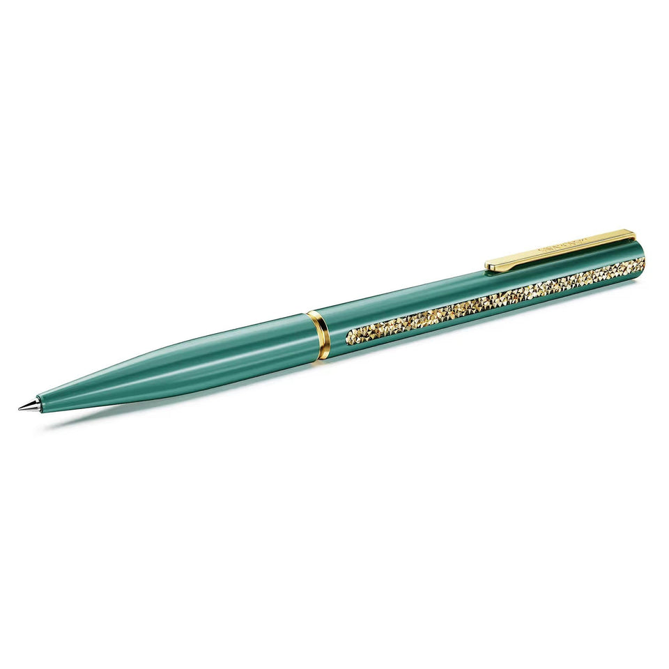 Swarovski Crystalline Shimmer Glide Green Lacquered Ballpoint Pen