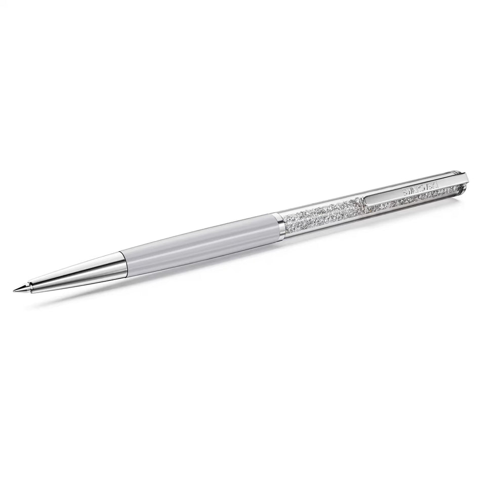 Swarovski Crystalline Silk White Lacquered Ballpoint Pen