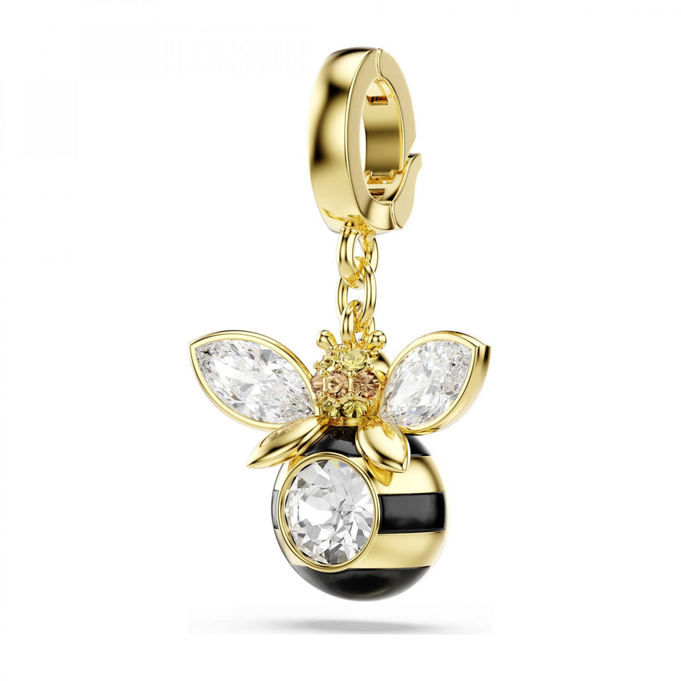 Swarovski Idyllia Gold Tone Bee Pendant