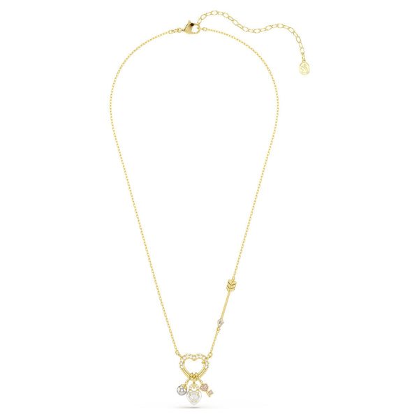 Swarovski Idyllia Heart, Padlock & Key Necklace