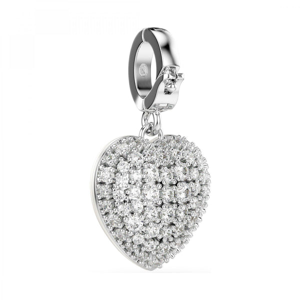 Swarovski Idyllia Pearl Heart Charm Pendant